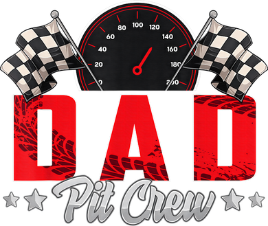 Race Car Birthday Party Racing Family Dad Pit Crew Doggie Tank