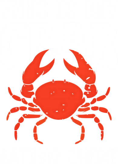Red Crab, Crab, Crab Lover Kids Sweatshirt