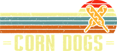 Retro Corn Dogs Make Hot Dogs On Stick Corn Dog Lover Kids Hoodie