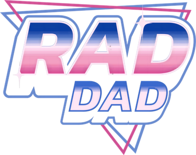 Rad Dad Retro Vintage 80s Synthwave Coaster