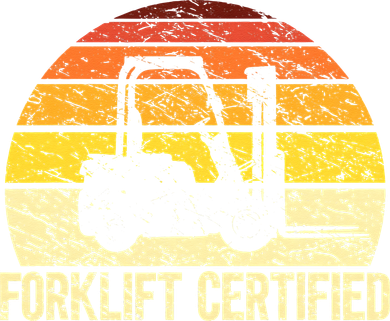 Retro Forklift Certified Forklift Operator Lift Truck Driver Kids T-Shirt