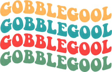 Retro Gobblegool Turkey Funny Groovy Thanksgiving Kids Hoodie