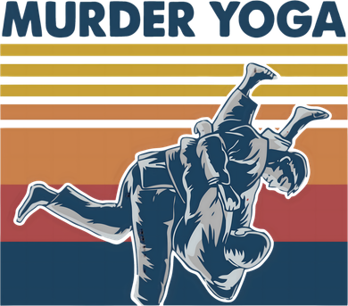 Retro Jiu Jitsu Murder Yoga Jiu Jitsu Murder Yoga Santa Hat