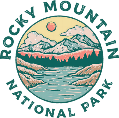 Rocky Mountains National Park Vintage Distressed Colorado Gift Kids T-Shirt