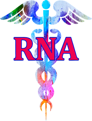 RNA Restorative Nurse Assistant Caduceus Nursing Aide Gift Mousepad