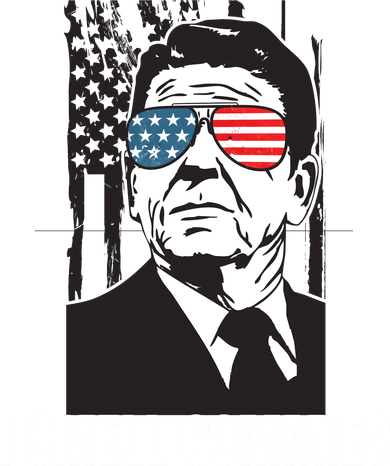 Ronald Reagan President I Smell Commies, Political Humor Doggie Tank