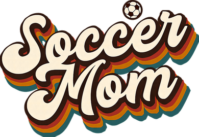 Retro Soccer Mom Graphic Soccer Mom Toddler Hoodie