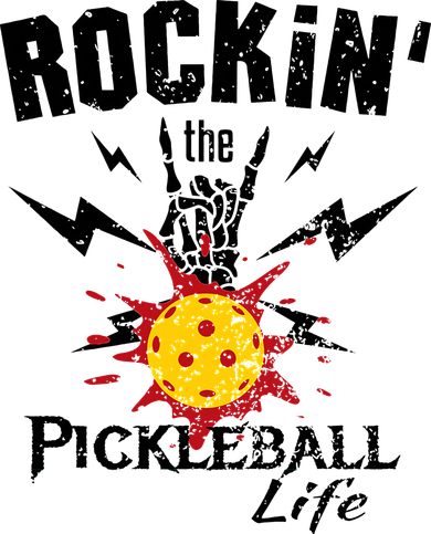 Rockin' the Pickleball Life Vintage Bucket Hat