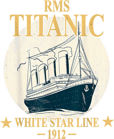 RMS TITANIC White Star Line Cruise Ship 1912 boy girl kid Toddler Hoodie