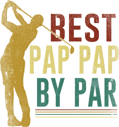 Retro Vintage Best Pap Pap By Par Golf Fathers Day Gift Golf Towel