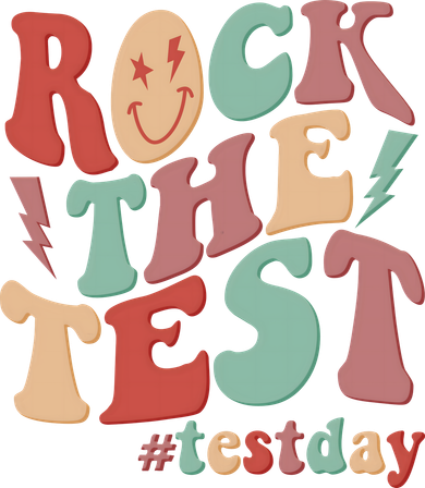 Retro Vintage Rock The Test #Testday Women's Tank Top