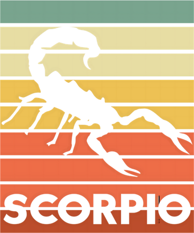 Retro Vintage Scorpio Astrology Symbol Meaningful Gift Coffee Mug