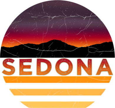 Retro Vintage Sedona Arizona Az Sunset Great Gift Women's Tank Top