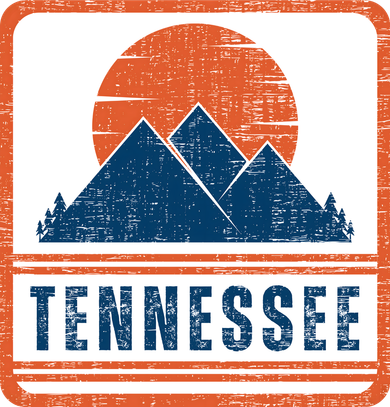 Retro Vintage Tennessee USA Mountain Gift For Men Kids Hoodie