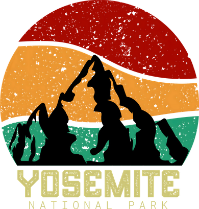 Retro Yosemite National Park Backpack