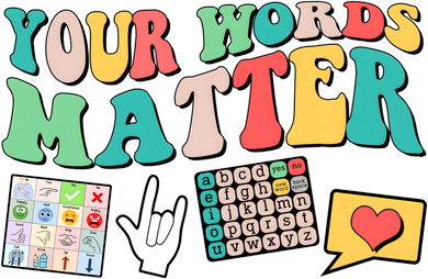 Retro Your Words Matters Speech Therapy Specialist Coffee Mug