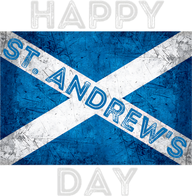 St Andrews Day Scotland Flag Scottish Happy Tartan Army Meaningful Gift Doggie Tank