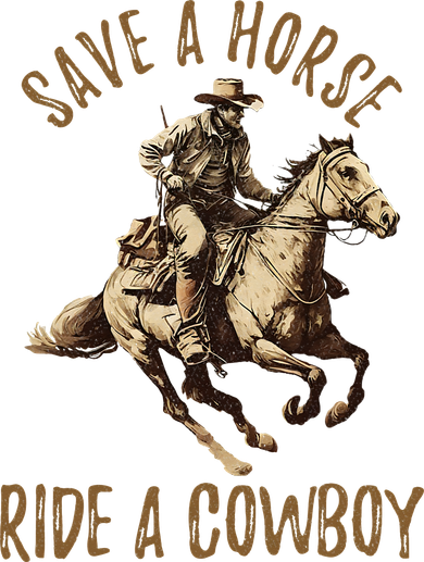 Save A Horse Ride A Cow Horseback Riding Kids Sweatshirt