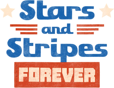 Stars And Stripes Forever Patriotic Holiday Women's Hoodie