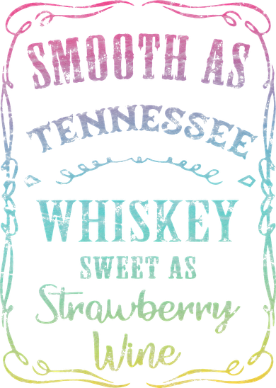 Smooth as Tennessee Whiskey Funny Humour Tee Vacation Women's Sweatshirt