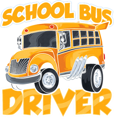 School Bus Driver Busman Operator Buses Job Women's T-Shirt
