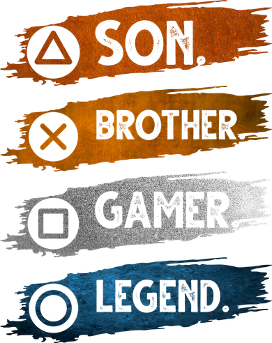Son Brother Gamer Legend Controller Kids T-Shirt