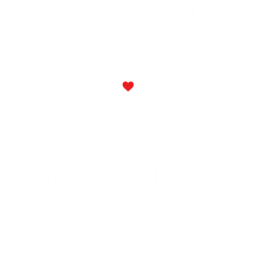 Side By Side Miles Apart Sisters Always Be Connected Heart Cool Gift Mousepad