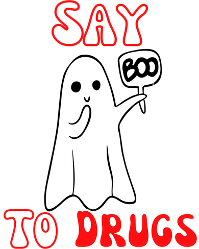 Say Boo To Drugs National Red Ribbon Week Awareness Cool Gift Bucket Hat