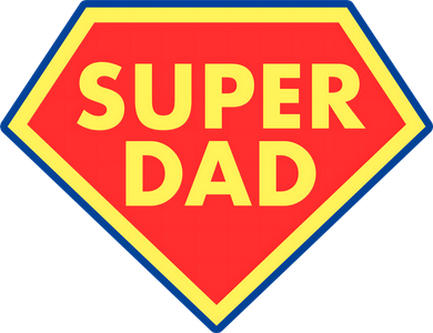 Super Dad Hero Gift Kids Hoodie
