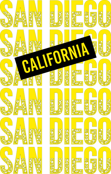 San Diego Repeat Coffee Mug