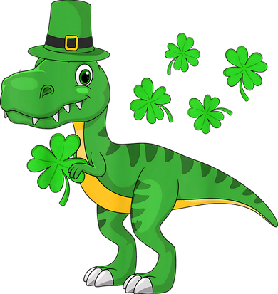 Shamrock Dino St Patricks Day Shirt K.i.d.s T Rex Toddler b.o.y.s Toddler Hoodie