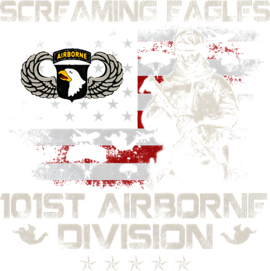 Screaming Eagle 101st Airborne Division Veteran Sky Soldier Bucket Hat