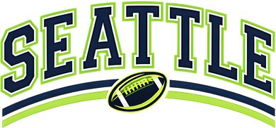Seattle Football Classic Vintage Magnet