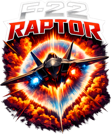 Sonic Fury F-22 Raptor Kids Sweatshirt