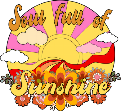 Soul Full Of Sunshine Retro Vintage Toddler T-Shirt