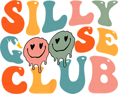 Silly Goose Club Silly Goose Meme Smile Face Trendy Costume Women's Sweatshirt