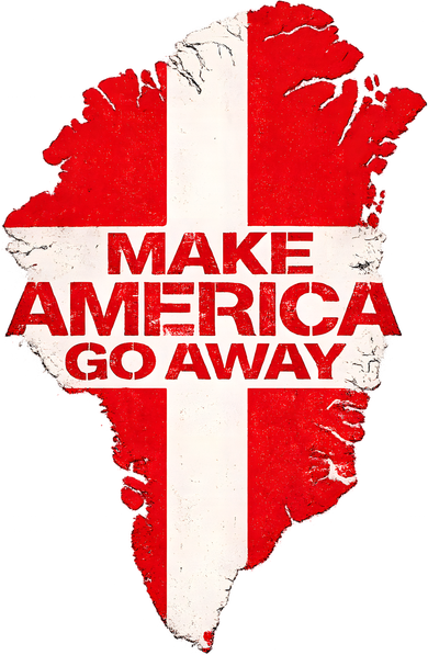 Support Greenland Make America Go Away Bucket Hat
