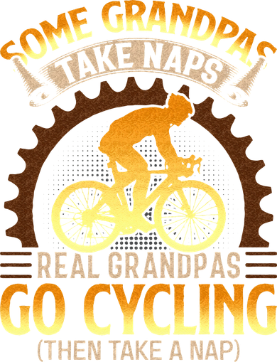 Some Grandpas Take Naps Real Grandpas Go Cycling Women's Hoodie
