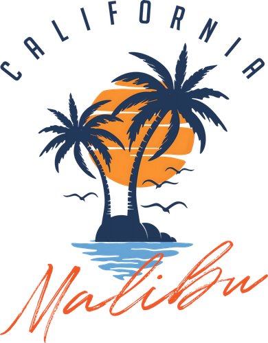 Summer In Malibu Beach Kids Hoodie