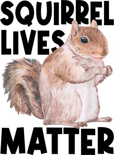 Squirrel Lives Matter Squirrel Lover Funny Animal Lover Women's Tank Top