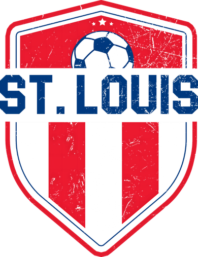 St Louis Soccer Vintage Baby Bodysuit