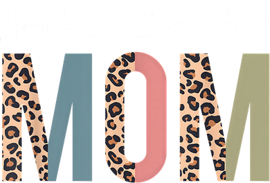 Soccer Mom Cute Mom Life Soccer Game Day Cheer Mom Leopard Coaster