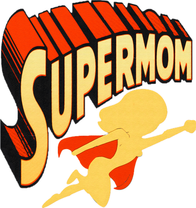 Super Mom Mothers Day & Birthday Gift For Mom Super Hero Tank Top