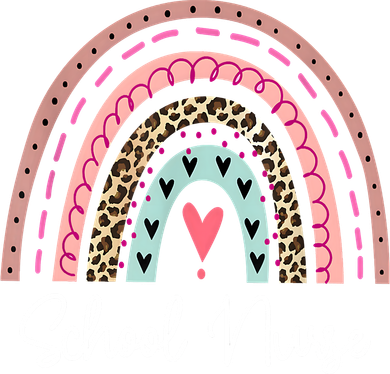 School Nurse Rainbow Leopard Back To School Appreciation Mousepad