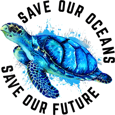 Save Our Oceans Sea Turtle Pro Environment Nature Earth Day Kids T-Shirt