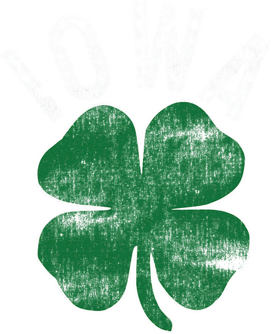 St Patrick's Day Shamrock Iowa Irish Saint Paddy's Gift Toddler Long Sleeve