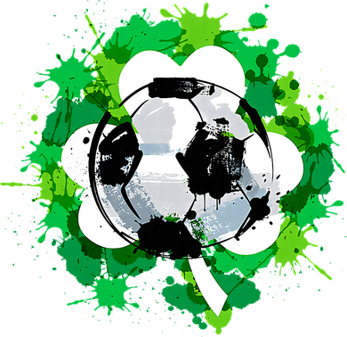St Patrick's Day Soccer St Pattys Shamrock Kids T-Shirt