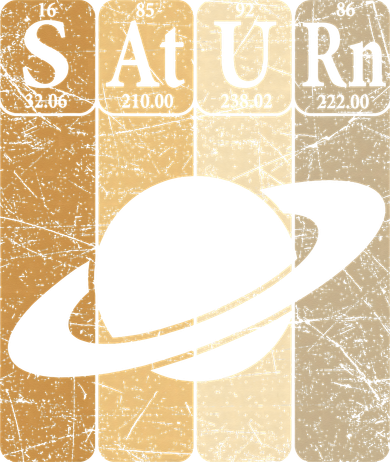 Saturn Periodic Table Elements Saturn Planet Space Nerd Kids Sweatshirt