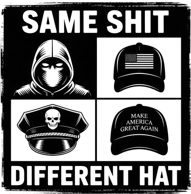 Same ShJt Different Hat Funny Kids Sweatshirt