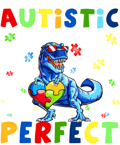 Society Says I'm Autistic God Says I'm Perfect Autism Funny Kids Long Sleeve Shirt